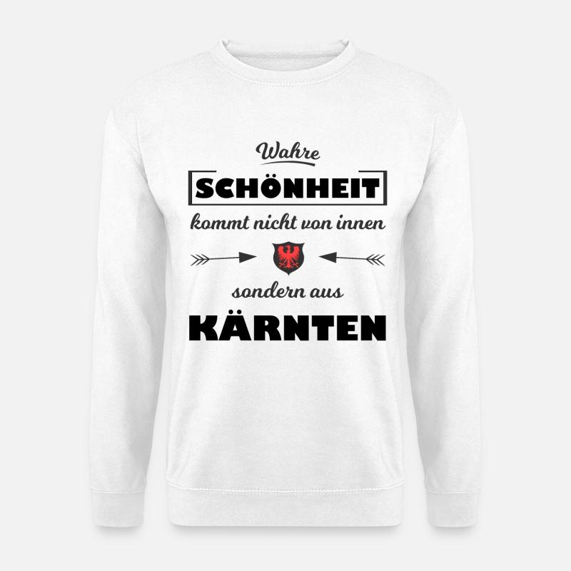Kärnten Schönheit - Unisex Pullover - Weiß