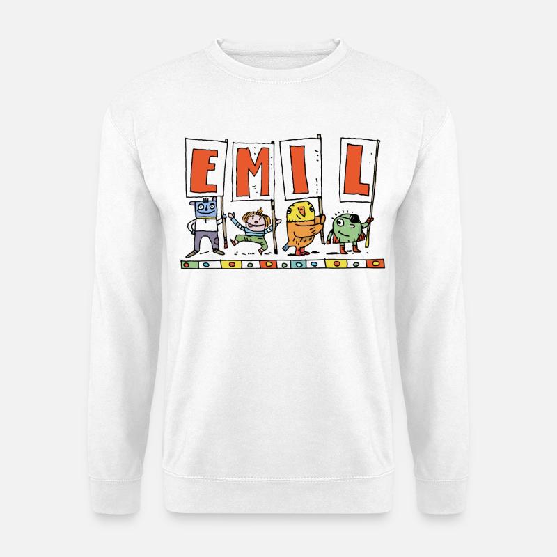 Emil - Unisex Pullover - Weiß