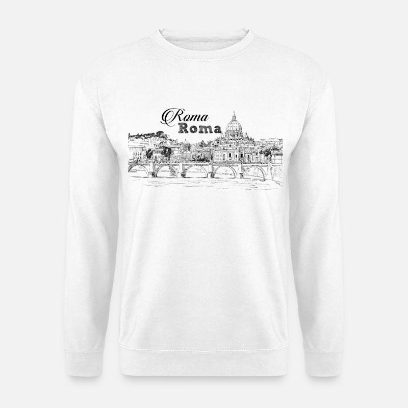 Rom - Unisex Pullover - Weiß
