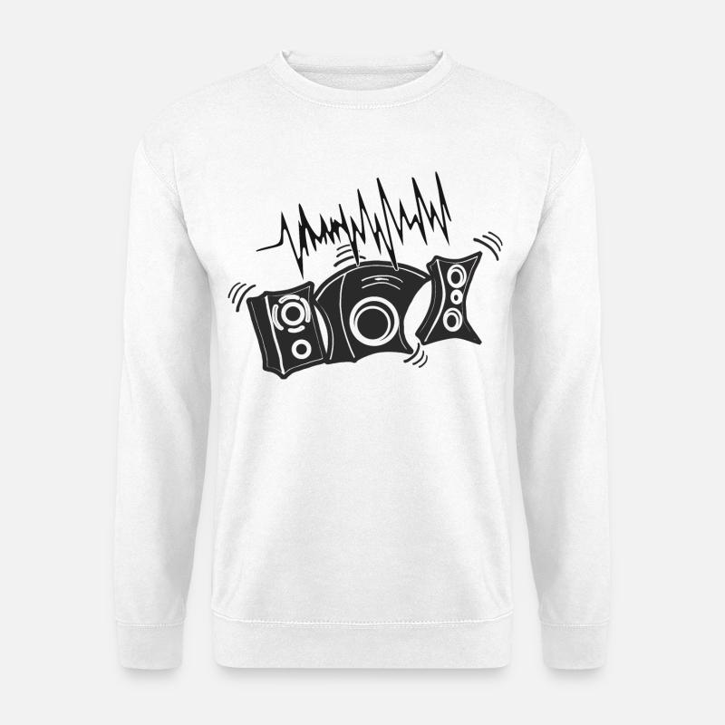 Jukeboxes Disco DJ DJane - Unisex Sweatshirt - white