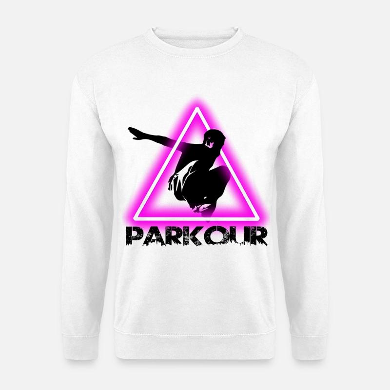 Parkour - Unisex Sweatshirt - white