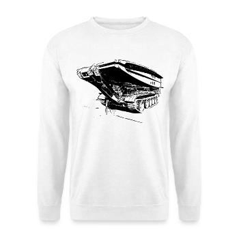 Bridge Laying Device BLG 60 - Unisex Sweatshirt - white - Front