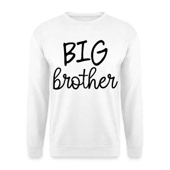 Big brother - Unisex Sweatshirt - white - Front
