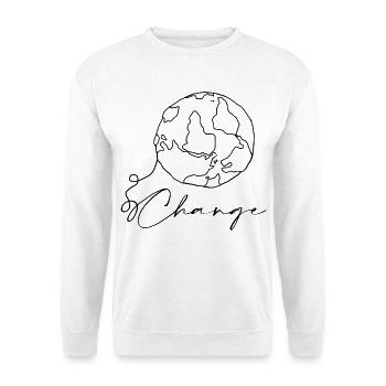 World - Unisex Sweatshirt - white - Front
