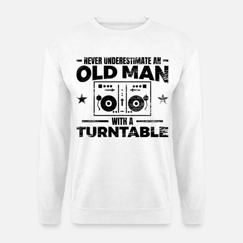 DJ Papa - Unisex Pullover - Weiß