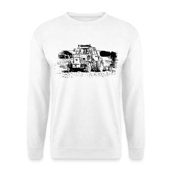 Traktor Fortschritt ZT 303 E - Unisex Pullover - Weiß - Vorne