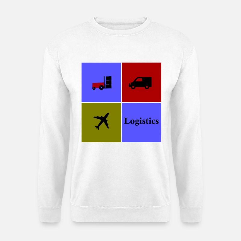 Logistics and Transport Team - Unisex Sweatshirt - white