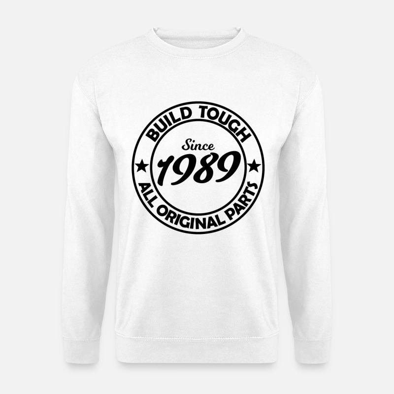 Geboren in 1989 - Unisex Pullover - Weiß