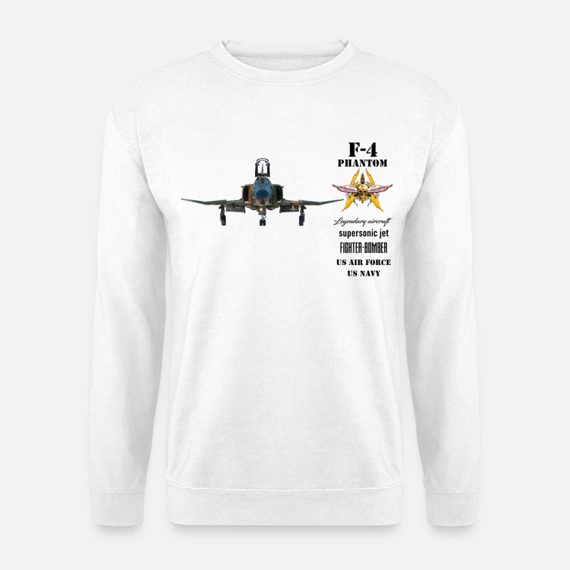 F-4 Phantom - Unisex Pullover - Weiß