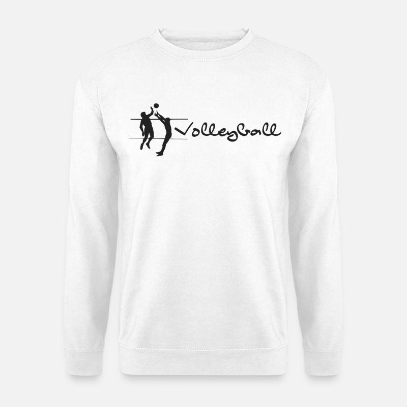 Volleyball - Unisex Pullover - Weiß