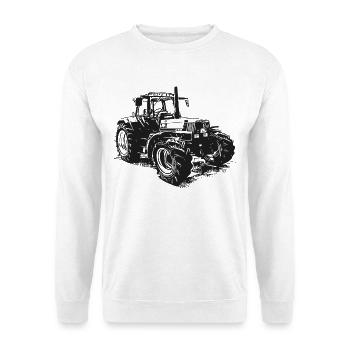 Alter Deutz Traktor - Unisex Pullover - Weiß - Vorne