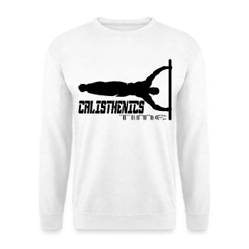 Callisthénie - Sweat-shirt Unisexe - blanc - Devant