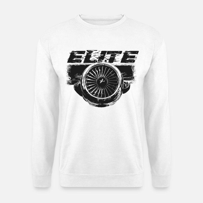 Flieger Elite - Unisex Pullover - Weiß