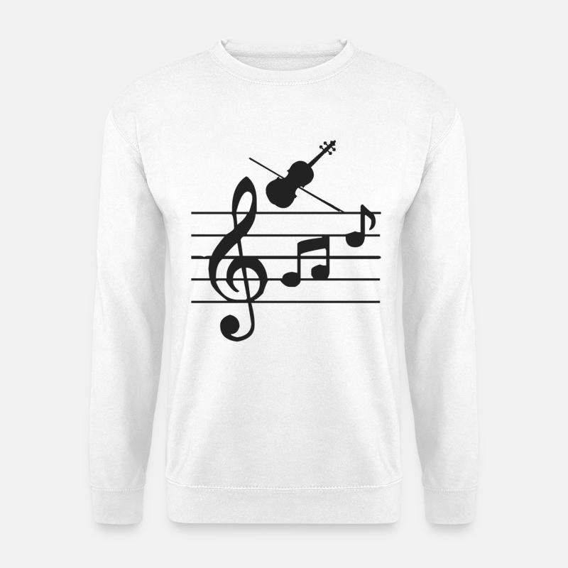 Strings - Unisex Sweatshirt - white