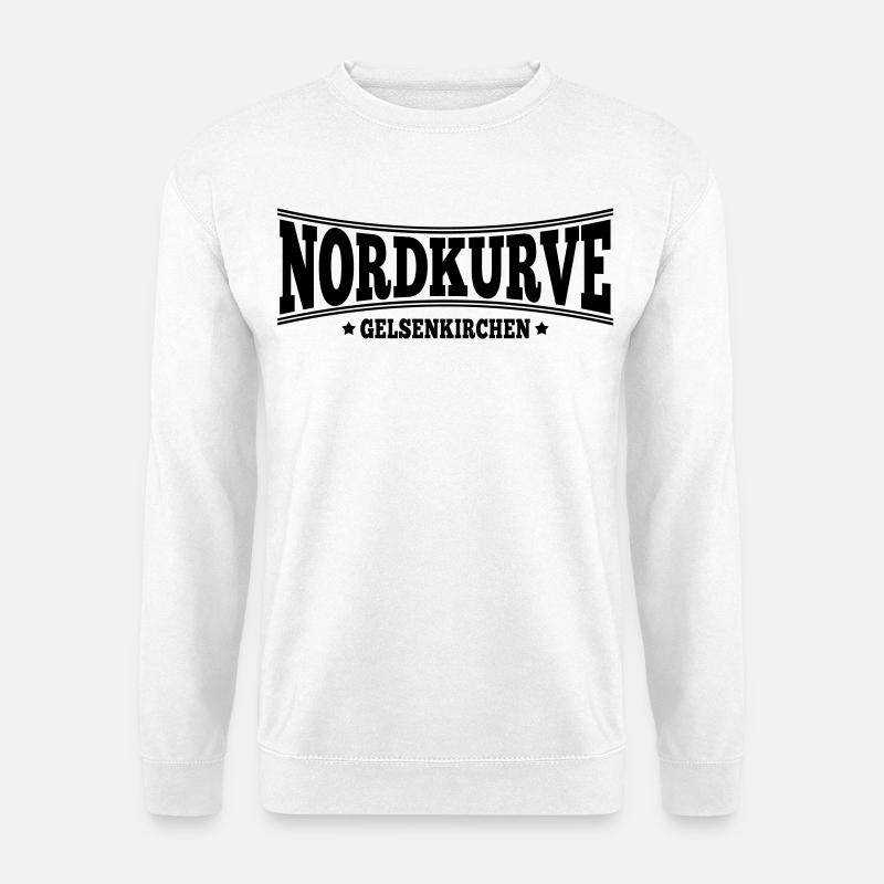 Nordkurve Gelsenkirchen | Farbe änderbar - Unisex Pullover - Weiß