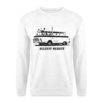 Barkas - B1000 - Ambulance - Sweat-shirt Unisexe - blanc - Devant