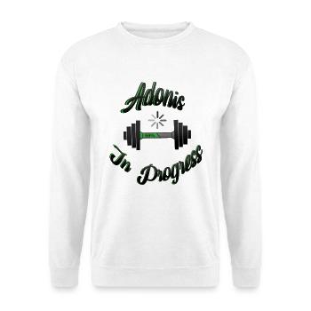 Adonis In Progress 2 - Unisex Sweatshirt - white - Front