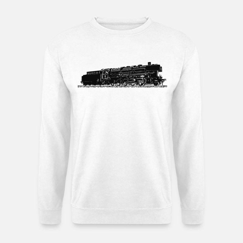 Dampflok 44 508 DB - Unisex Pullover - Weiß