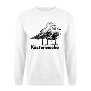 Küstenwache - Unisex Pullover - Weiß - Vorne