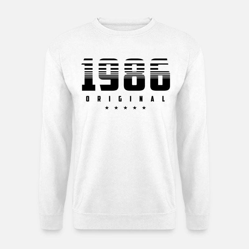Geboren 1986 das Original - Unisex Pullover - Weiß