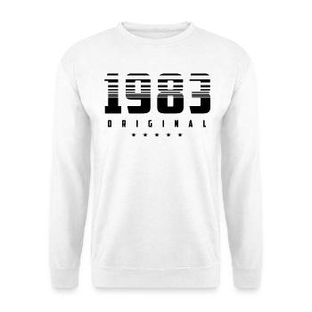 Geboren 1983 das Original - Unisex Pullover - Weiß - Vorne