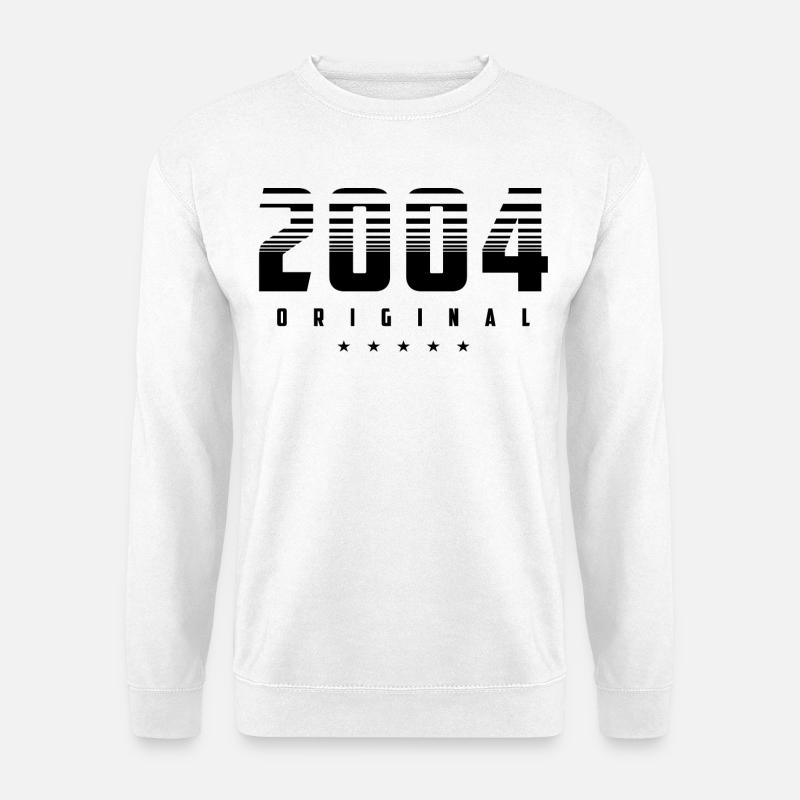 Geboren 2004 das Original - Unisex Pullover - Weiß