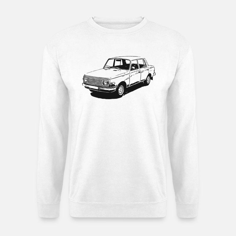 Wartburg P 353 | Silhouette - Unisex Pullover - Weiß