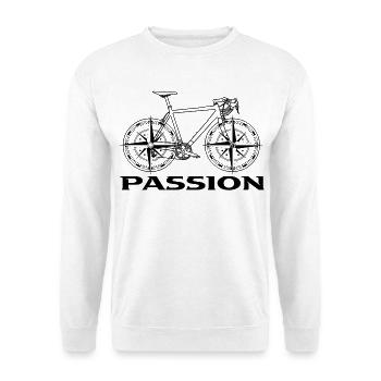 Bike - Unisex Sweatshirt - white - Front