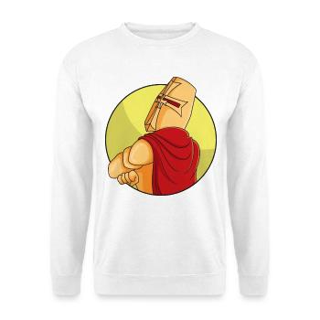 Stubborn Crusader - Unisex Sweatshirt - white - Front
