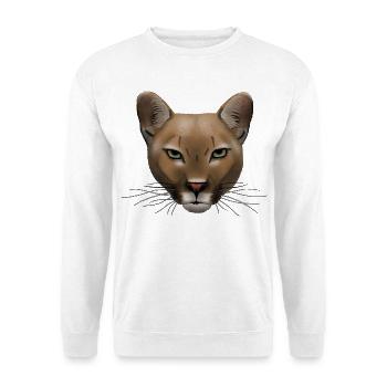 Cougar R6Z - Unisex Sweatshirt - white - Front
