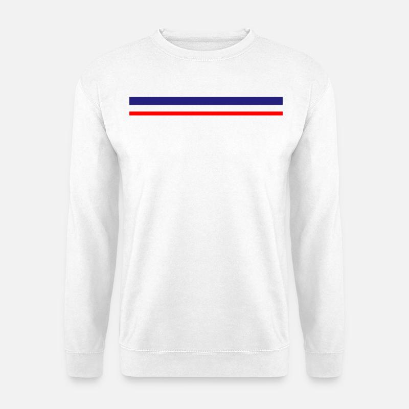 Frankreich Sport - Unisex Pullover - Weiß
