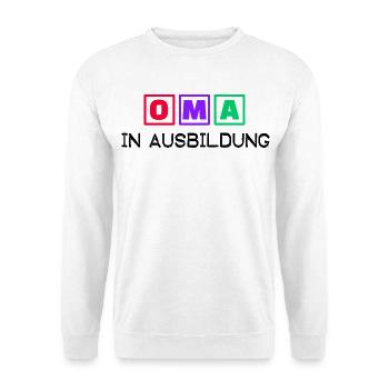 Humorvoll Statement Seniorin Oma Großmutter - Unisex Pullover - Weiß - Vorne