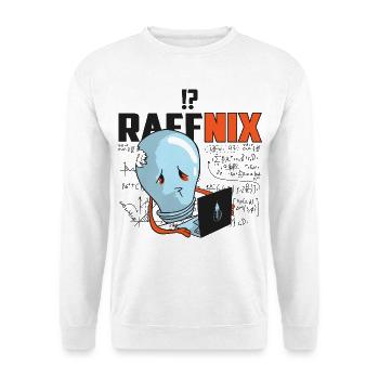 Raffnix Light Bulb - Unisex Sweatshirt - white - Front