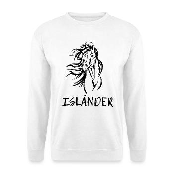 Chevaux islandais Chevaux Chevaux islandais Amour Dire - Sweat-shirt Unisexe - blanc - Devant