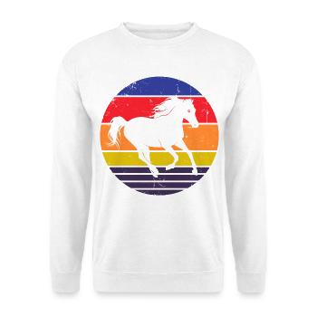 Icelandic Horses Horse Love Gallop Horses Riding - Unisex Sweatshirt - white - Front