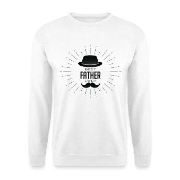 Bester Vater aller Zeiten - Unisex Pullover - Weiß - Vorne