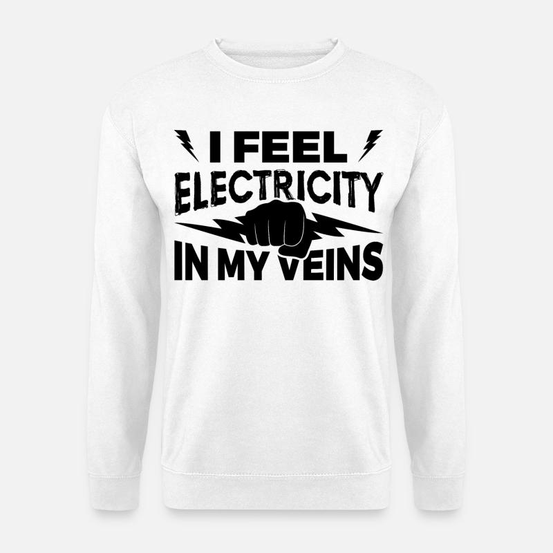Elektrotechniker - Unisex Pullover - Weiß