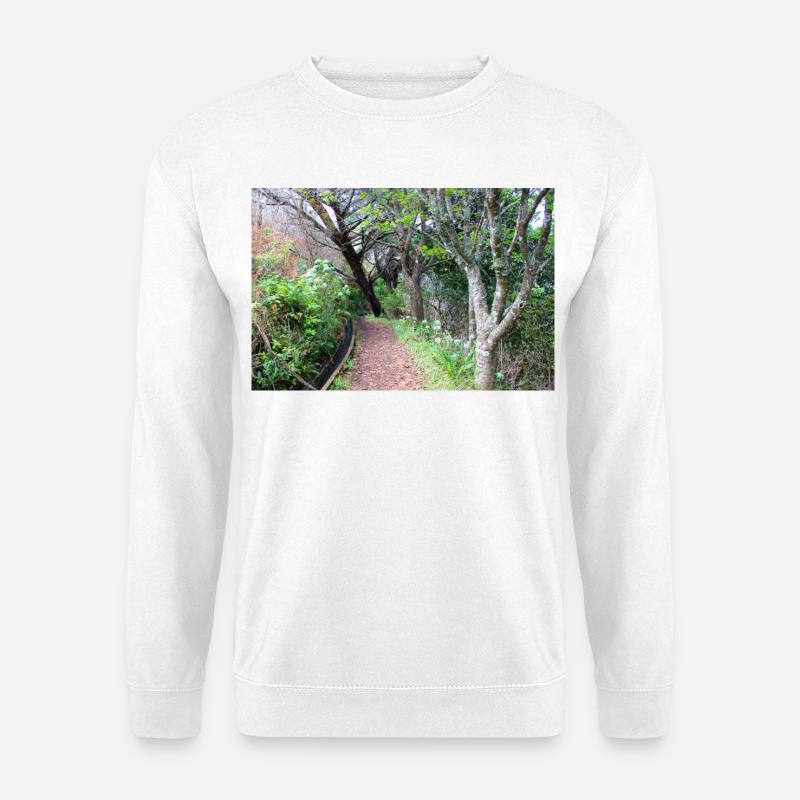 Madeira Portugal Poster - Unisex Pullover - Weiß