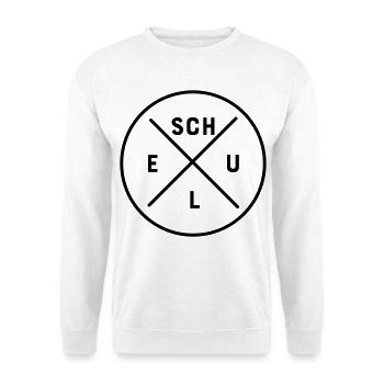 Schule - Unisex Pullover - Weiß - Vorne