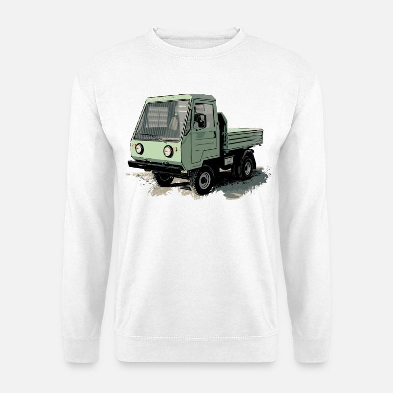 MULTICAR - Unisex Pullover - Weiß