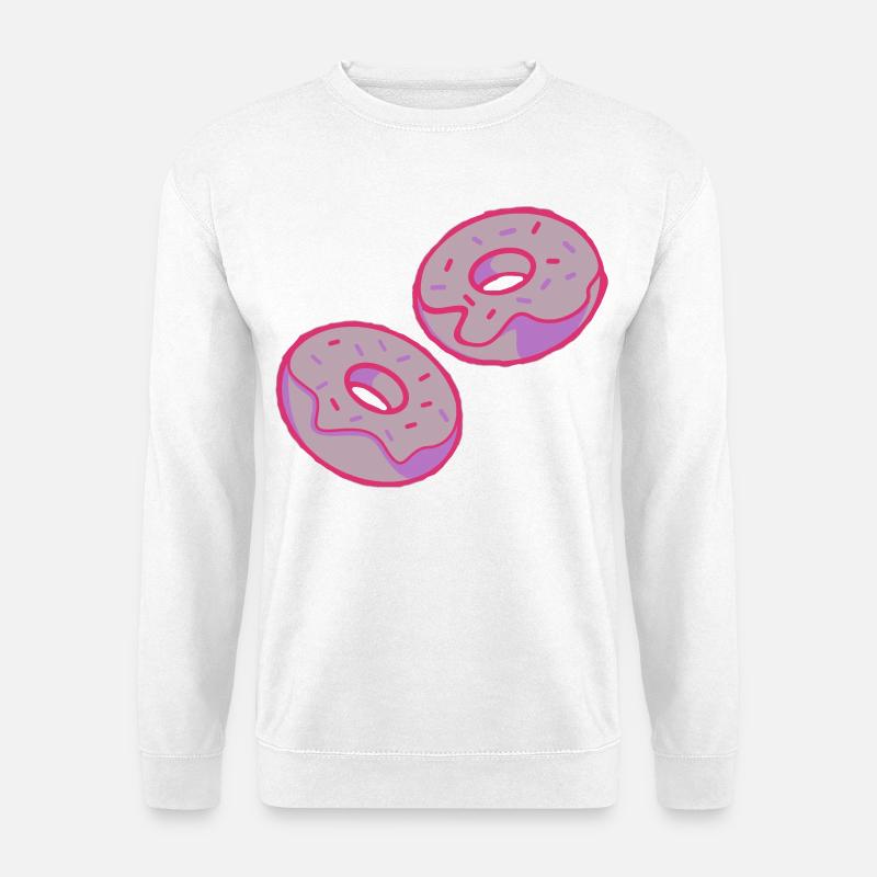 Donuts - Unisex Pullover - Weiß