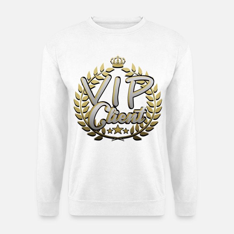 VIP Client - Unisex Sweatshirt - white