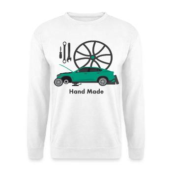 Automechaniker - Unisex Pullover - Weiß - Vorne
