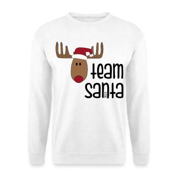 Noël 2023 - Sweat-shirt Unisexe - blanc - Devant