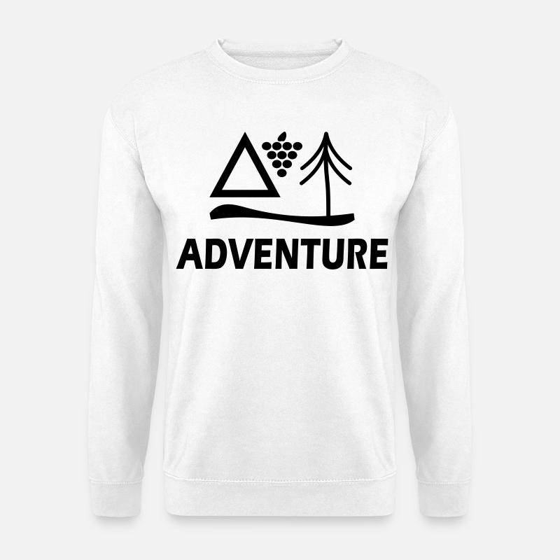 Adventure - Unisex Pullover - Weiß