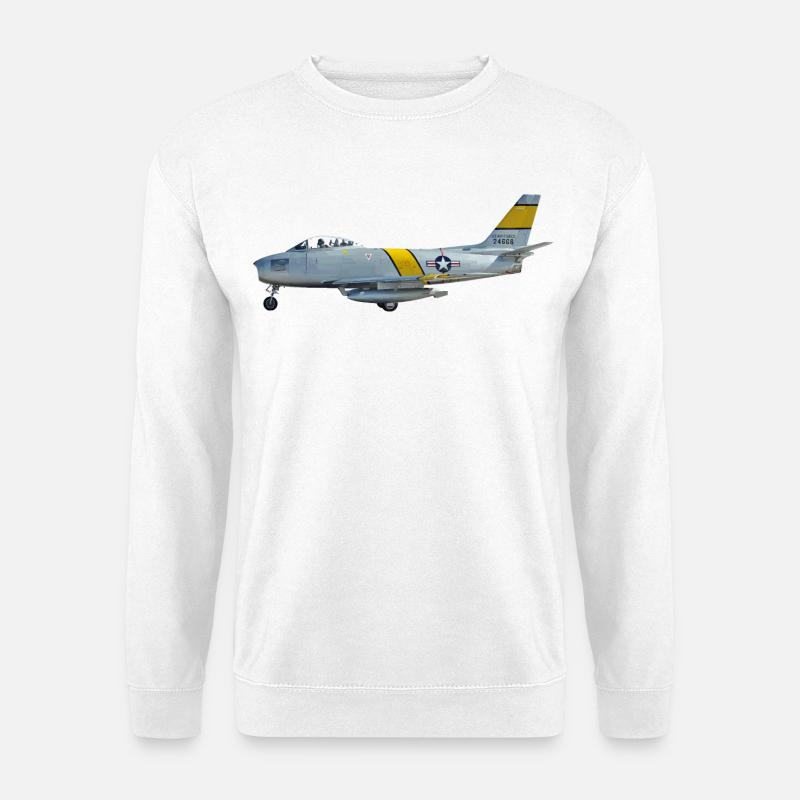 F-86 Sabre - Unisex Pullover - Weiß