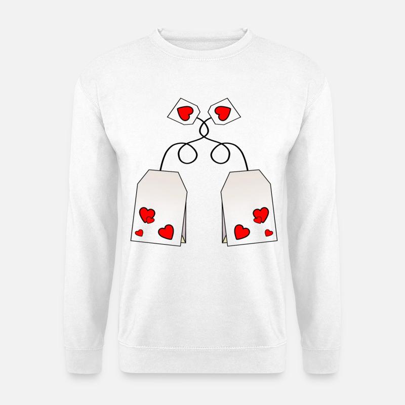 Valentine's Day Tea - Unisex Sweatshirt - white