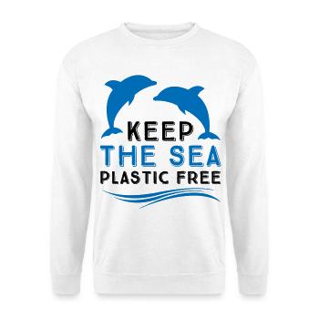 Umweltschutz im Meer - Unisex Pullover - Weiß - Vorne