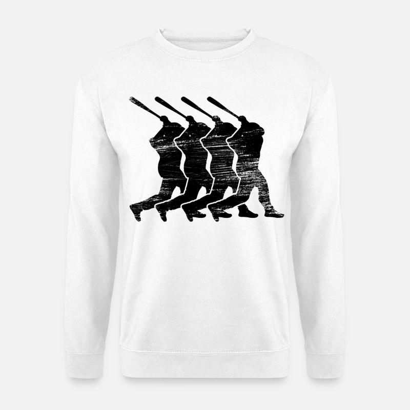 Baseballschläger - Unisex Pullover - Weiß