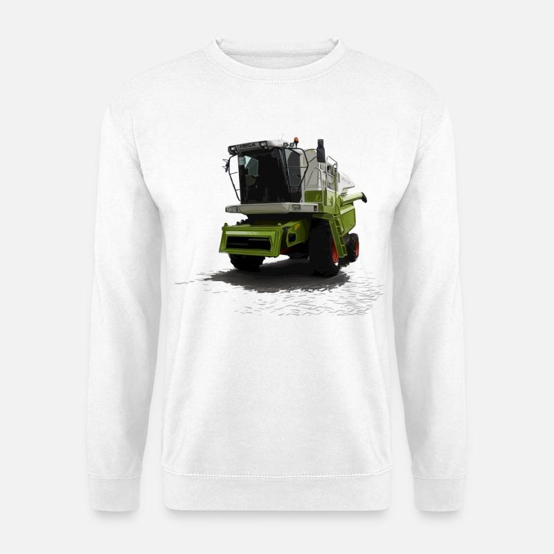 Mähdrescher Mega 360 - Unisex Pullover - Weiß